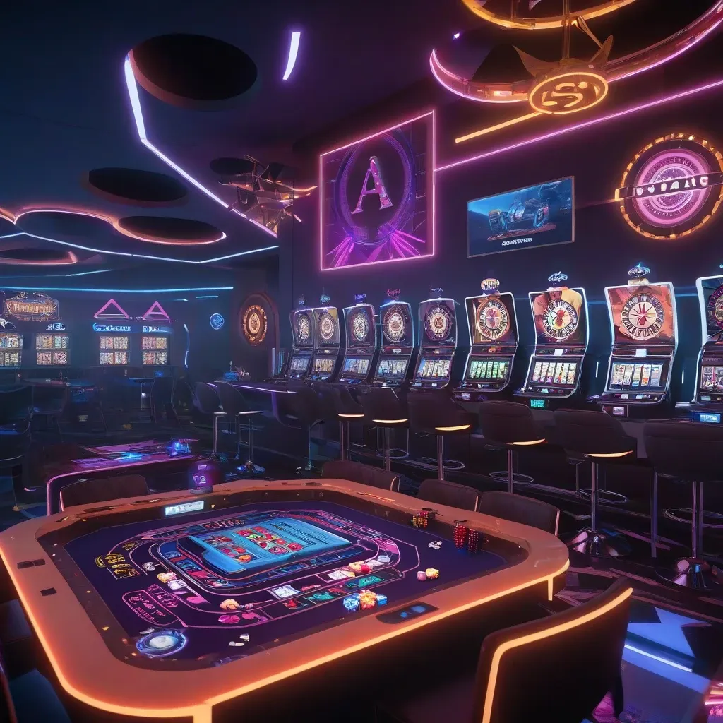 Casinozer Neon Lobby